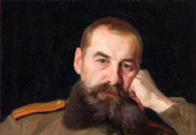 Bonhams покажет в Москве «Портрет военного» Валентина Серова Валентин Серов Портрет военного, 1911